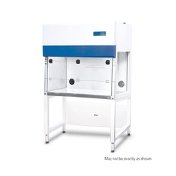 AIRSTREAM Polymerase Chain Reaction Cabinet with Microprocessor 4ft Vertical Laminar Flow, Full Hinge Front, UV Light, Blower and HEPA Filter, External 52.8"W x 24.3"D x 37.4H (1340 x 617 x 950), Internal 48.8"W x 21.2"D x 21.7"H (1240 x 538 x 550). *5 year warranty.